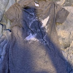 🩶Gray "Lets get lost" Shirt